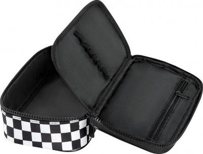 Пенал-органайзер, 1 отделение, полиэстер, 22 х 11,5 х 6 см, "Black and white" – фото 7