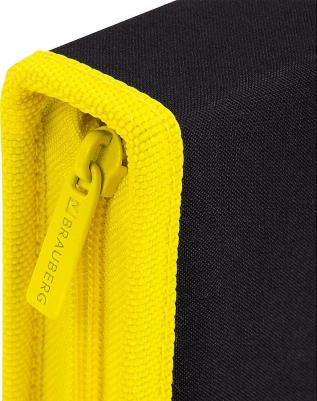 Пенал с наполнением, 1 отделение, 1 откидная планка, 24 предмета, 21 х 14 см, Dark cat – фото 1