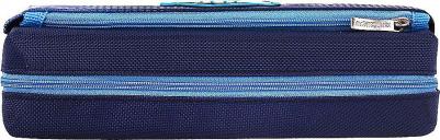 Пенал, 2 отделения, полиэстер, Super, синий, 21х6х9 см, 270277 – фото 2