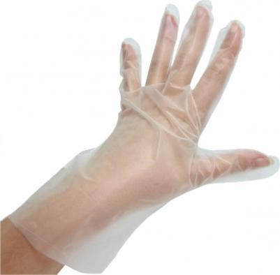Перчатки TPE термопластэластомер, КОМПЛЕКТ 50пар неопудрен., размер L, белые, 402752, 402-752 – фото 1