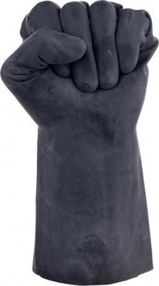 многоразовые Перчатки КЩС латексные Азрихим тип 2 черные (размер 9, L) – фото 16