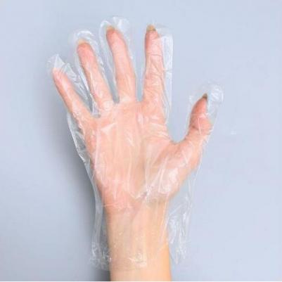 Перчатки одноразовые полиэтиленовые, 100 шт/уп, 0,6 гр/перчатка 6900051811140 – фото 1