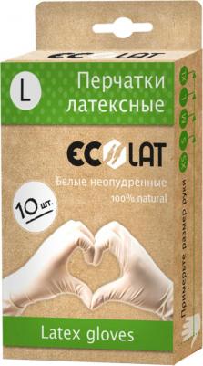 хозяйственные Перчатки одноразовые латексные неопудренные белые – фото 5