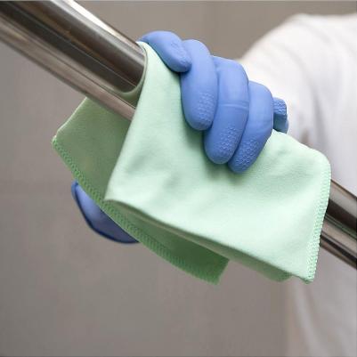 многоразовые Перчатки КЩС латексные сверхпрочные синие (размер 7, S) – фото 2