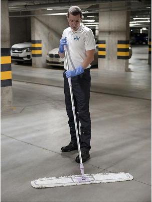 многоразовые Перчатки КЩС латексные сверхпрочные синие (размер 7, S) – фото 12