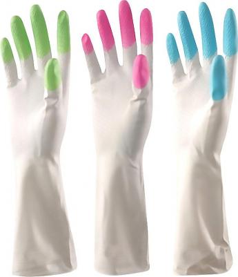 Перчатки сверхпрочные виниловые гипоаллергенные, размер L, перчатки хозяйственные, перчатки сенсорные – фото 5