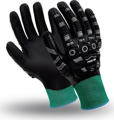 Перчатки ДЭТРИОН, Armorcut Technology, нитрил полный, Inpax, оверлок ( Пер 783/8