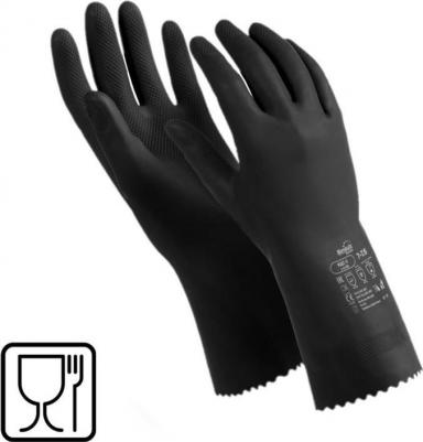 Перчатки латексные Manipula КЩС-2, ультратонкие, размер 7-7,5 (S), черные,L-U-032/CG-943 – фото 7