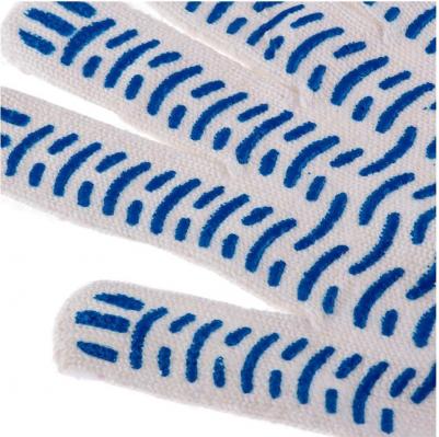 Хлопчатобумажные с ПВХ-напылением перчатки 67716 – фото 2