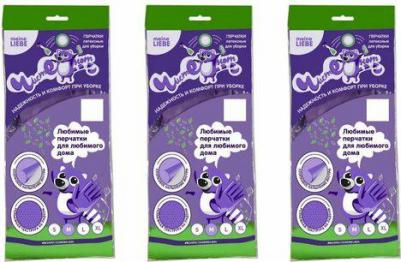 Перчатки латексные универсальные "Чистенот", с манжетой, размер М – фото 6