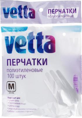 Перчатки защитные полиэтиленовые р. М 100 шт – фото 2