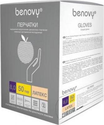 Перчатки медицинские хирургические латексные стерильные неопудренные размер 8 – фото 8