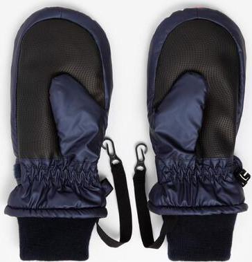 Варежки утеплённые плащевые мультицвет для девочки, 12, 22403GMC7606 – фото 1