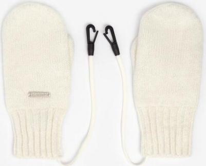 Варежки вязаные белые для девочки, 14, 22402GMC7605