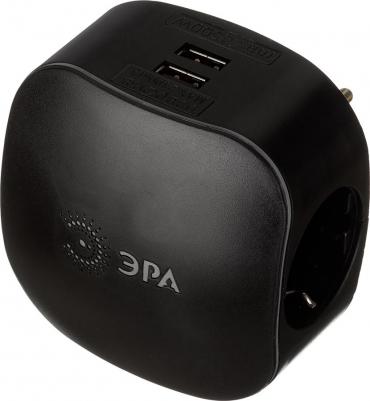 Сетевой разветвитель SP-3e-USB-BLACK Black – фото 6