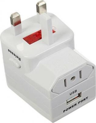 Адаптер сетевой Путешественник с USB, цена за 1 шт – фото 2