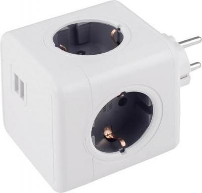 Разветвитель Cube Original 4 Euro GN1204 – фото 1
