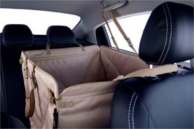 Автогамак Хэппи Дог. На половину сиденья. Цвет - камуфляж – фото 4