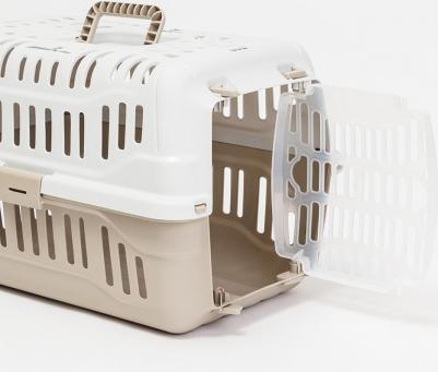 Переноска для кошек и собак Spark, 48,5х33,5х31 см, голубая – фото 6