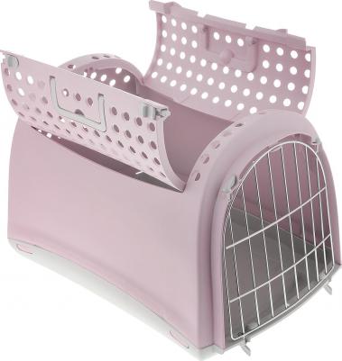 Переноска для животных LINUS CABRIO, пепельно-розовый, 50х32х34,5см – фото 7