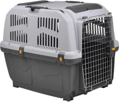 Переноска для животных SKUDO 6 92х63х70h см с металлической дверцей с замком серая
