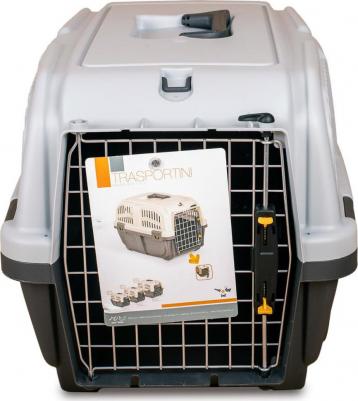 S01050100 Переноска SKUDO 1 48х31,5х31h см с металлической дверцей с замком серая – фото 17