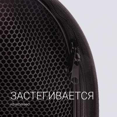 Сумка-переноска для кошек и собак мелких пород Хард, L, 46х27х28 см, коричневая – фото 13