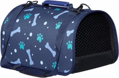 Сумка-переноска для кошек и собак транспортировка 25x43x24см синий 4609975146926