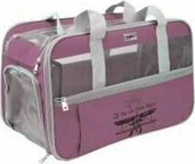 Сумка-переноска для животных "Техно", TB47, сиреневый, 40 х 28 х 25 см – фото 3