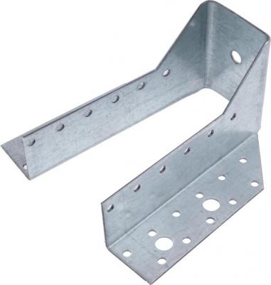 Опора бруса раскрытая SMP-62133-1, 51х135х76 мм, OBR Z, белый цинк