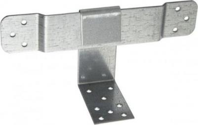 Толщина металла - 2мм. Большое отверстие - диаметр 12мм. Малое отверстие - диаметр 5мм. Применяется в деревянном домостроении при установке крыш – фото 1