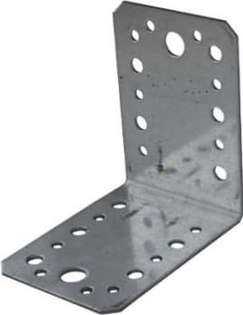 Уголок крепежный 65х90х90 мм C 1.8 мм белый цинк (SMP-87393-1) – фото 1