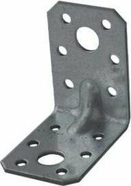 Уголок крепежный усиленный 35х50х50 мм С белый цинк (SMP-74030-1) – фото 1