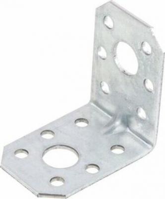 Уголок крепежный усиленный 35х50х50 мм С белый цинк (SMP-74030-1)