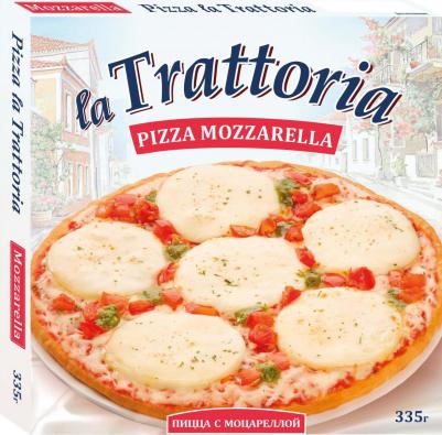 Пицца La Trattoria с Моцареллой 335г – фото 1