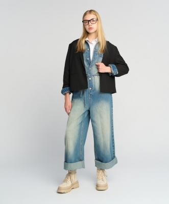 Пиджак детский 224BBGS48010800, черный, 164 – фото 1