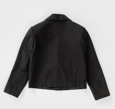 Пиджак детский 224BBGS48010800, черный, 170 – фото 2