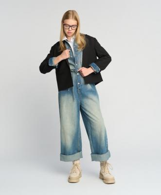 Пиджак детский 224BBGS48010800, черный, 170 – фото 9