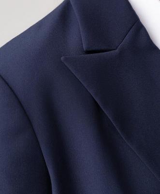 Пиджак на пуговицах темно-синий (164*84*69(XS)) – фото 9