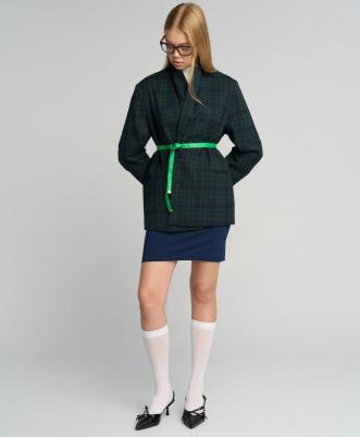 Пиджак однобортный в клетку (122) – фото 1