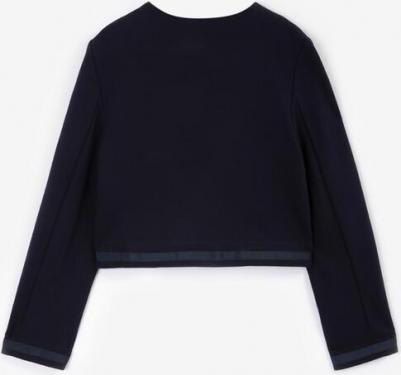 Жакет укороченный синий для девочки, 128, 224GSGMC1901 – фото 3