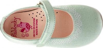 Детские пинетки из кожи на липучке, оранжевый – фото 5