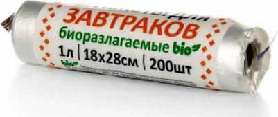 Пищевой пакет 100-001 200 шт 16х28 см – фото 4