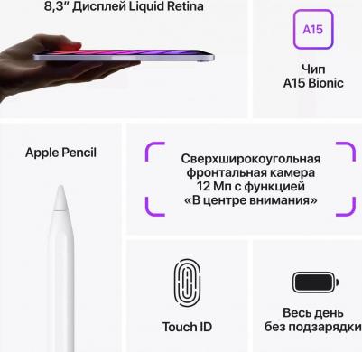 iPad mini (2021) 8.3" 64Gb, Starlight (6th Gen) – фото 19
