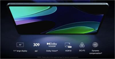 Mi Pad 6 11" 6/128Gb, Mist Blue – фото 9