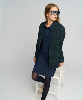 Платье детские 222BBGS50011000 цв. синий р. 140 – фото 8