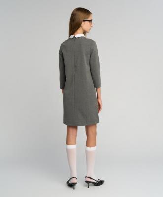 Платье детские 222BBGS50030100 цв. серый р. 128 – фото 4