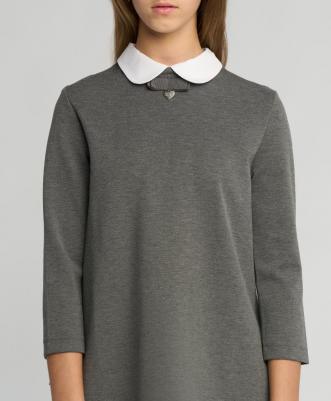 Платье детские 222BBGS50030100 цв. серый р. 158 – фото 3