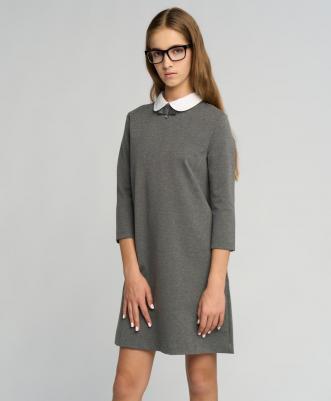 Платье детские 222BBGS50030100 цв. серый р. 158 – фото 8