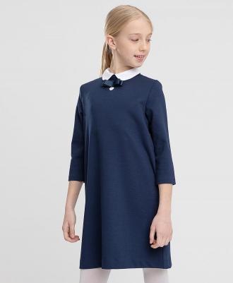 Платье детские 222BBGS50031000 цв. синий р. 170 – фото 4